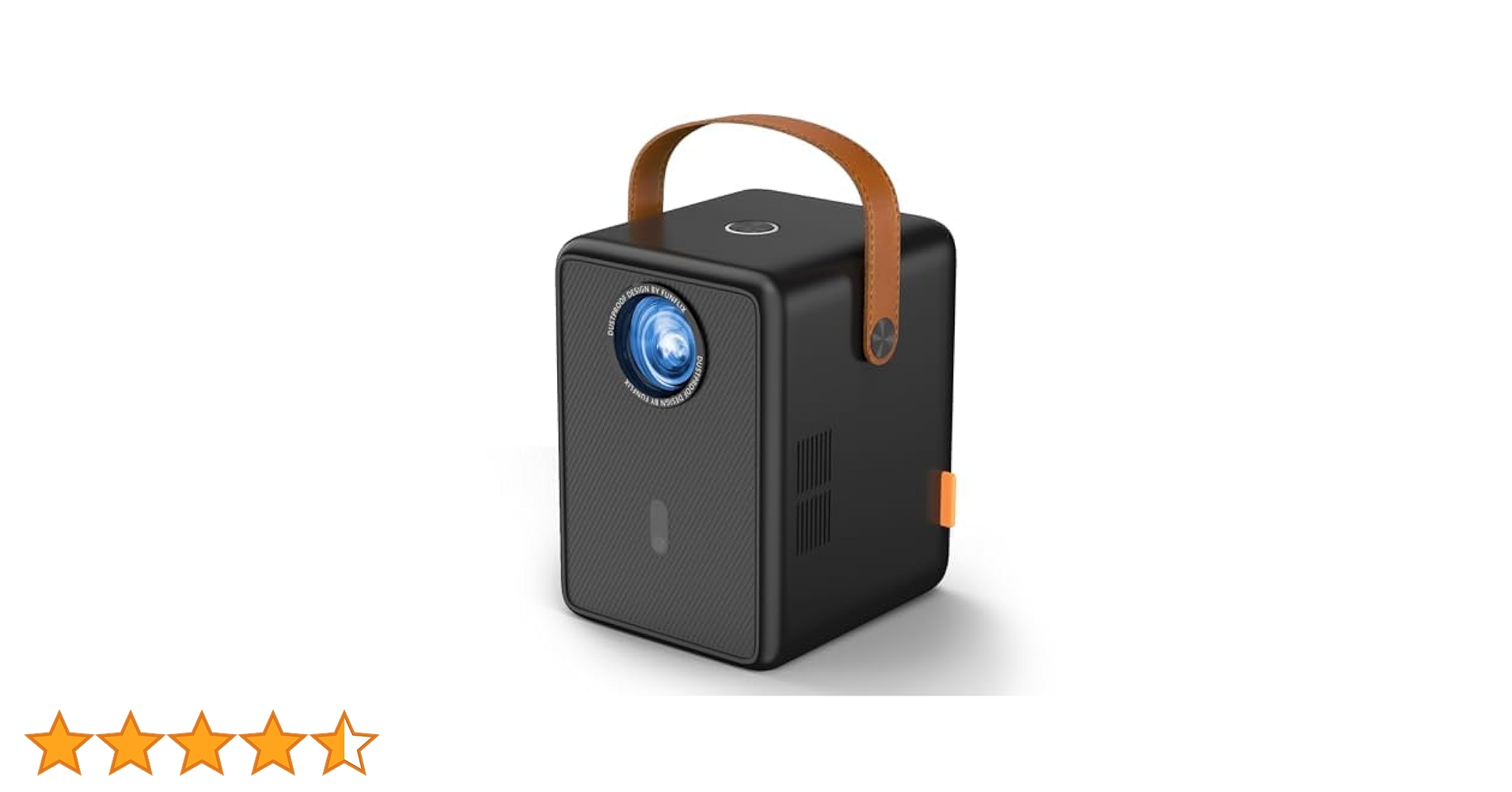 Amazon | 小型ポータブルプロジェクタ家庭用20000ルーメン、【電動